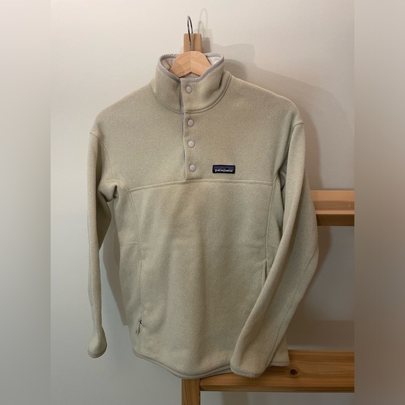 Patagonia ~ Women’s Sweater ~ 1/4 Button Up ~ Size XS ~ Cream - Picture 1 of 2